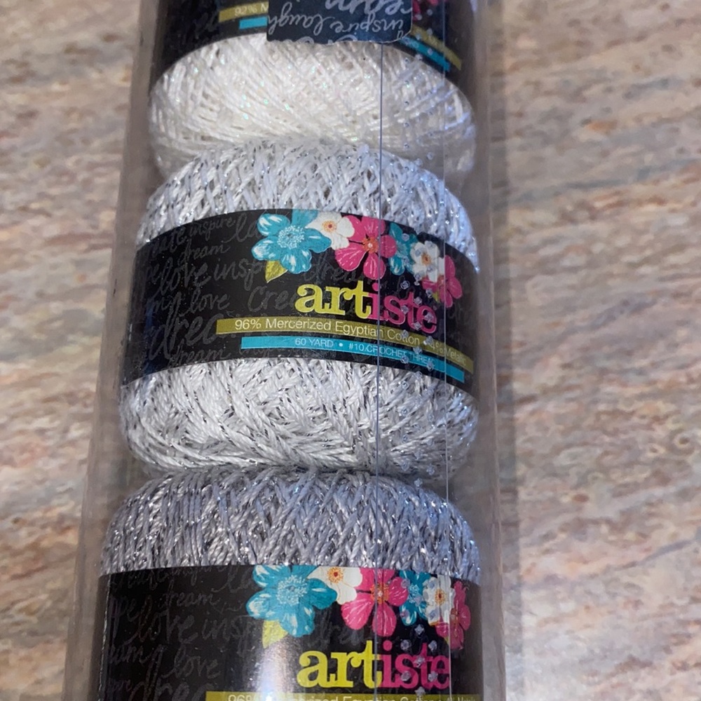 NEW Metallic Crochet Thread - Picture 3 of 4